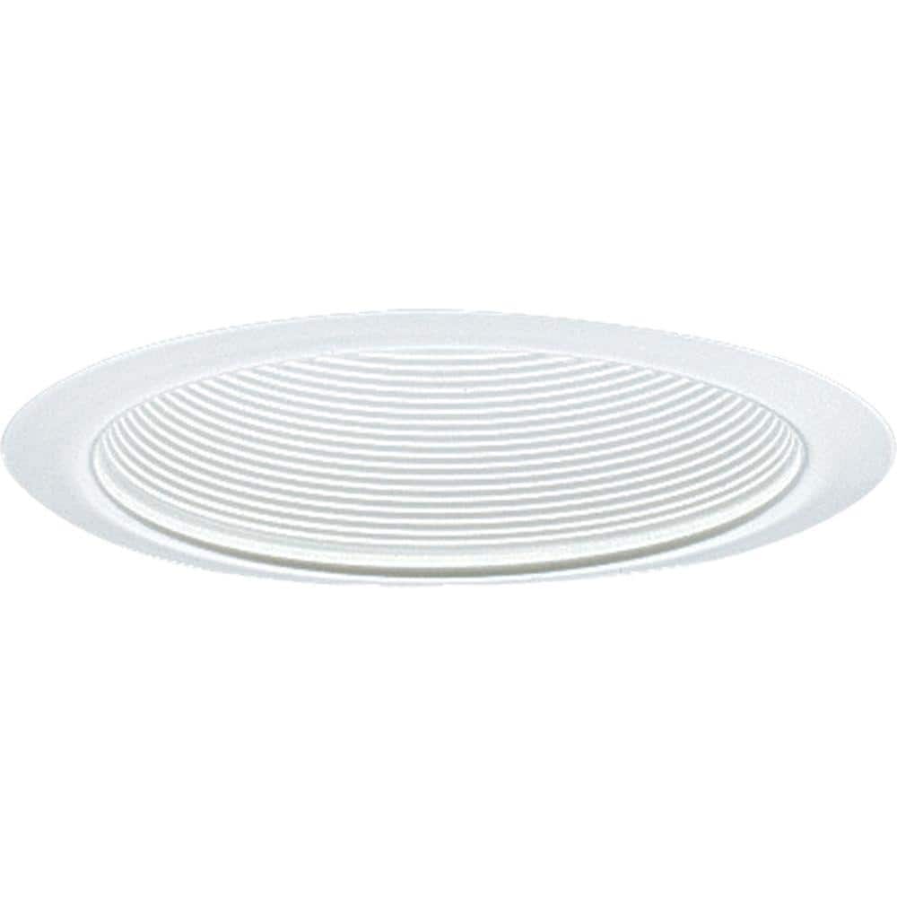 6 in. White Recessed Baffle Trim