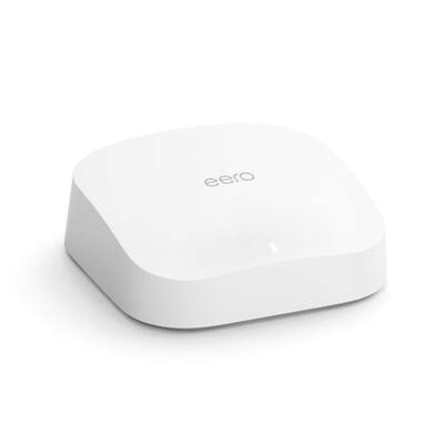 Pro 6 Tri-Band Mesh Wi-Fi 6 Router with Built-in Zigbee Smart Home Hub White