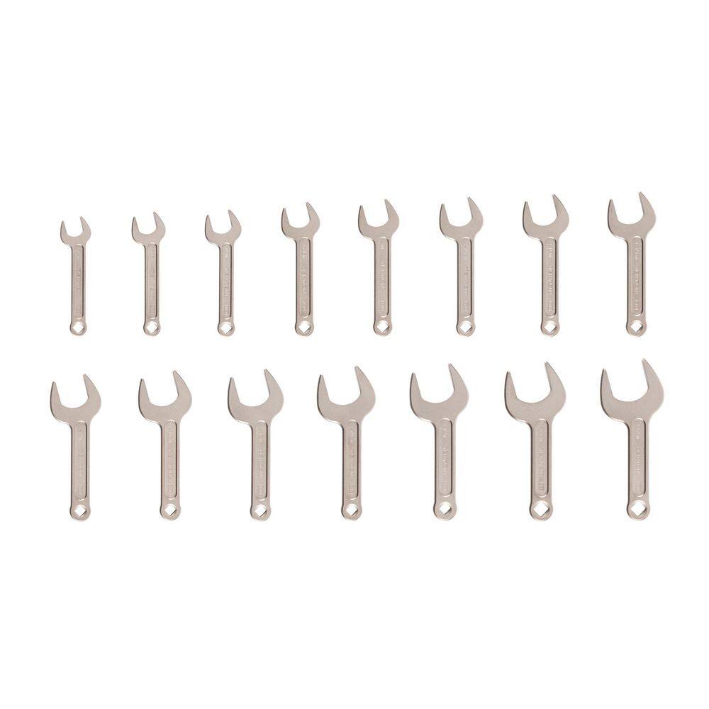 3/4-1-5/8 in. Service Wrench Set (15-Piece)