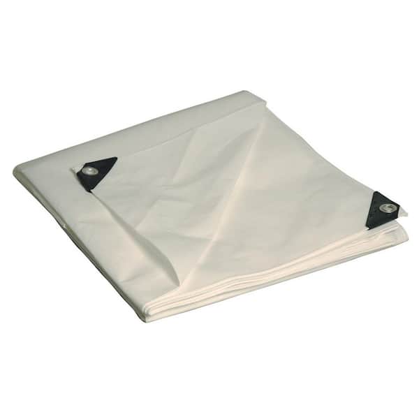 Foremost Dry Top 12 ft. W x 20 ft. L Heavy Duty Polyethylene Tarp Beige