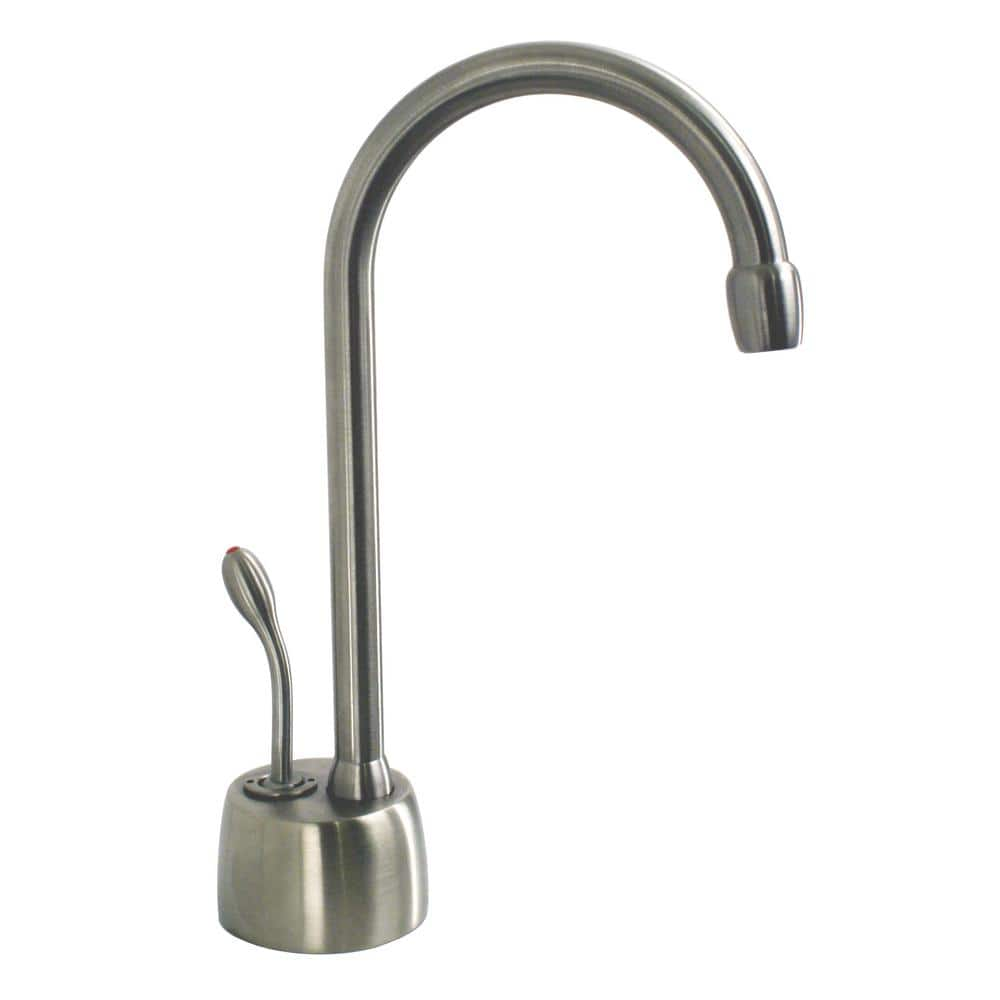 Westbrass 9 In Velosah 1 Handle Hot Water Dispenser Faucet Tank Sold Separately Satin Nickel