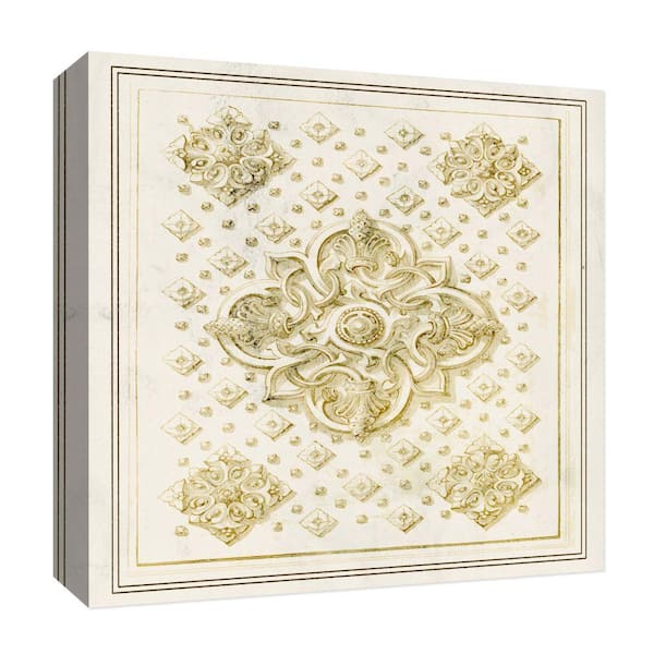 PTM Images Mandala'' Canvas Abstract Wall Art 15 in. x 15 in.