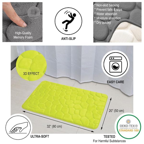 Brand: SlipSafe Type: Anti Slip Bath Mat Specs: Textured Surface