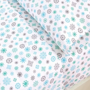 Cotton Flannel Printed Sheet Set