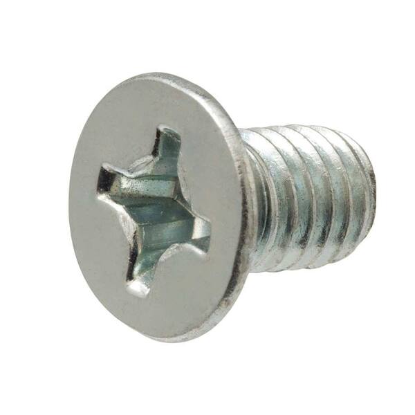 Crown Bolt M2.5-0.4 x 5 mm. Phillips-Square Flat-Head Machine Screws (3-Pack)