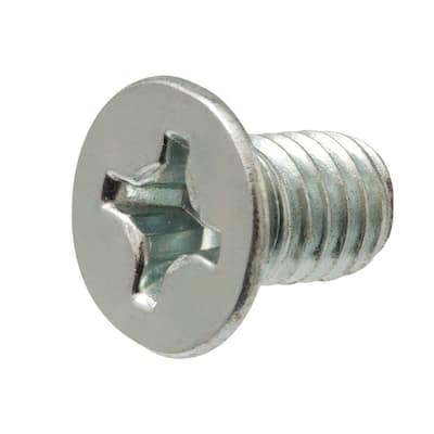 1/4 in.-20 x 6 in. Phillips Flat Head Zinc Plated Machine Screw