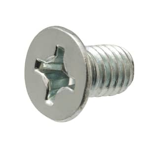 #10-24 x 1-1/2 in. Stainless Steel Phillips Flat Head Machine Screw (20-Pack)