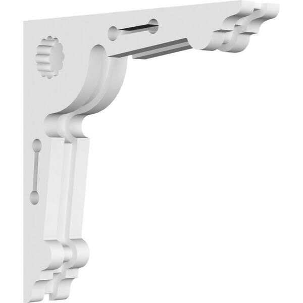 Ekena Millwork Cena 1.5 in. W x 10 in. H x 10 in. D Signature Urethane Polyurethane Corbel