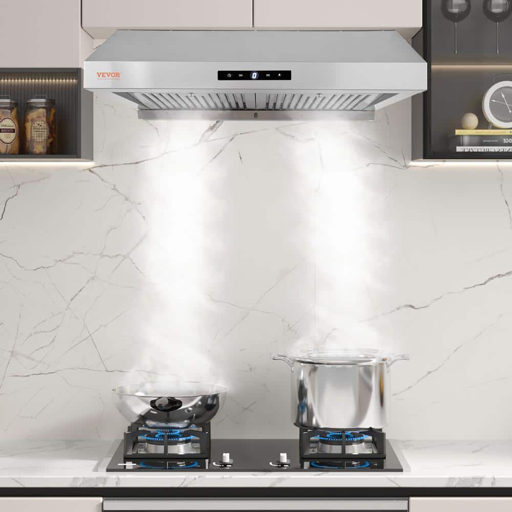 30" Stainless Steel Under Cabinet Range Hood with Charcoal Filter