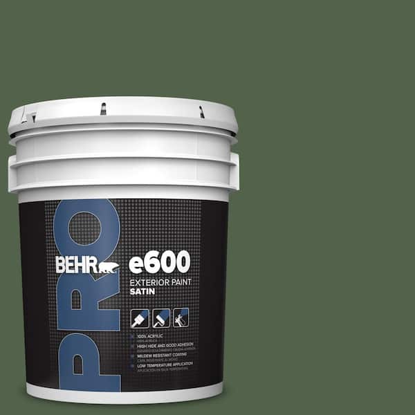 5 gal. #PPF-44 Nature Surrounds Satin Exterior Paint