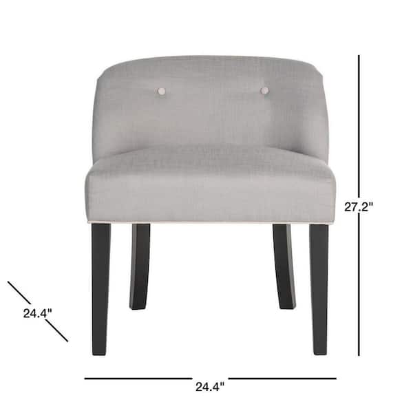 Safavieh Bell Grey Taupe Vanity Chair, Vanity With Chair