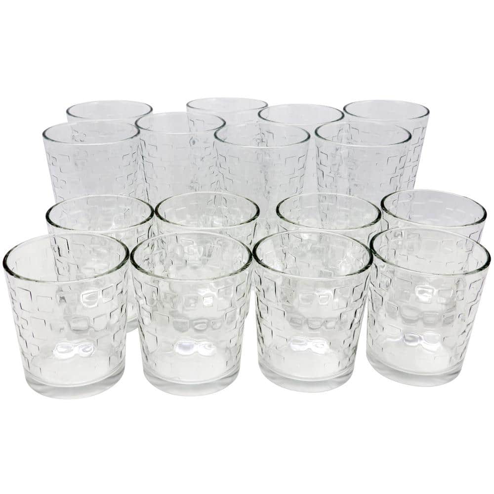 1pc Glass Cup With Lid And Handle, Square Shape Drinking Cup With