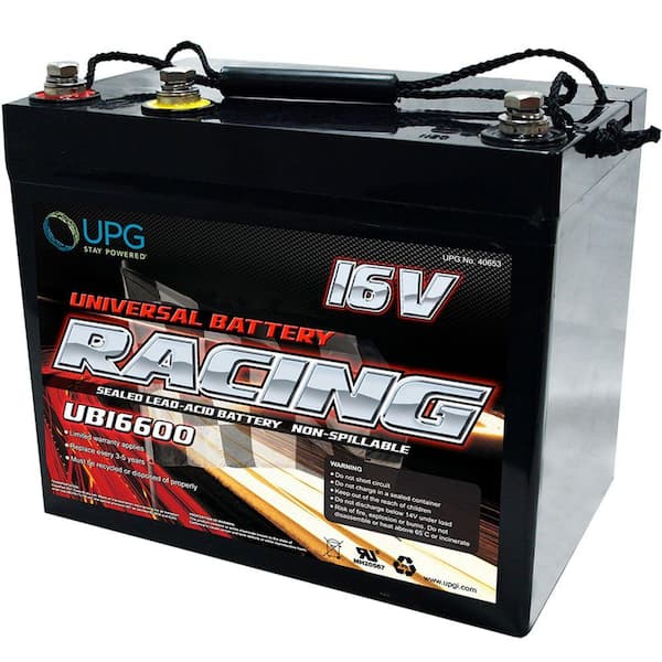 UPG 16-Volt to 12-Volt 60 Ah I6 Terminal Sealed Lead Acid (SLA) AGM Rechargeable Battery