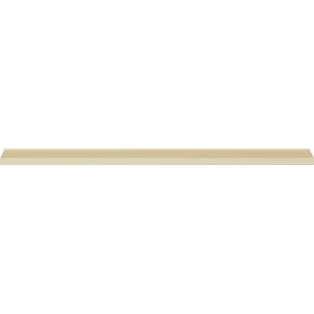Primed White Polyurethane Geometric Crown Moulding Sample
