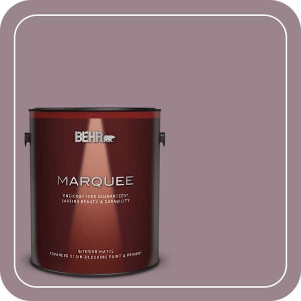 BEHR MARQUEE 1 gal. Home Decorators Collection #HDC-CL-05 Orchard Plum One-Coat Hide Matte Interior Paint & Primer