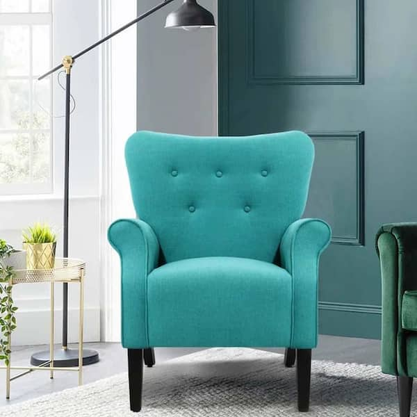 Teal accent armchair new arrivals