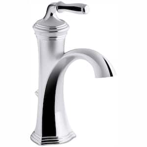 Devonshire Single Hole Single Handle Water-Saving Bathroom Faucet in Polished Chrome