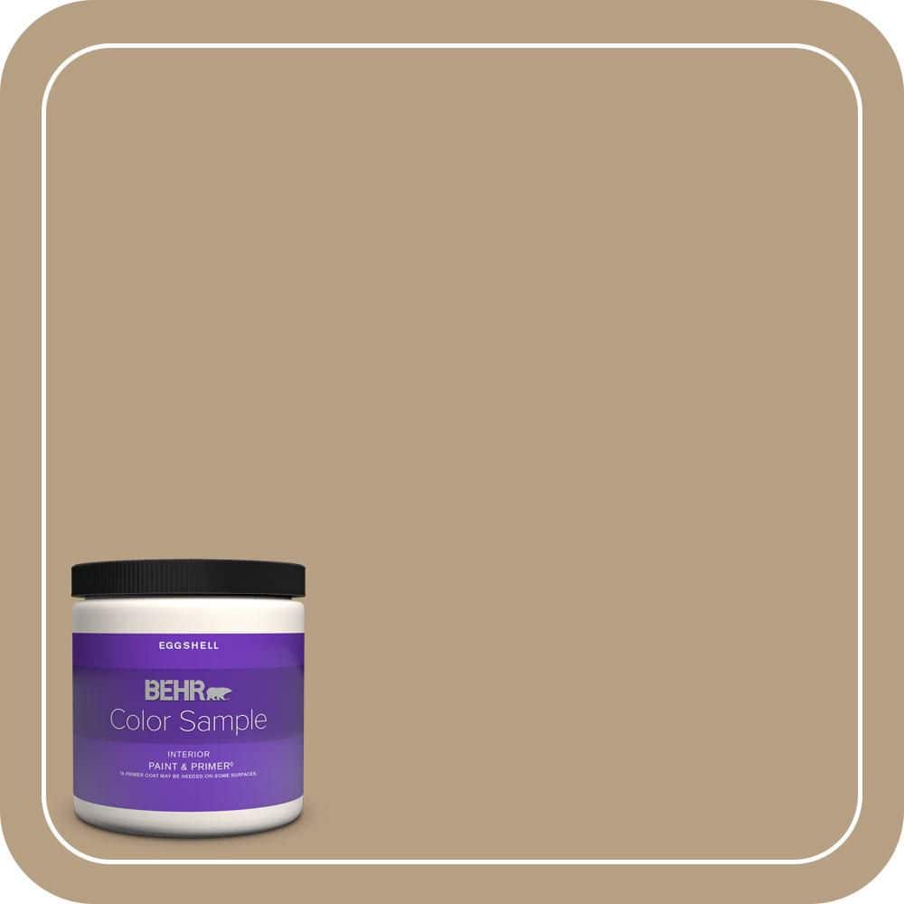 8 oz. Home Decorators Collection #HDC-AC-12 Craft Brown Eggshell Enamel Interior Paint & Primer Color Sample price history on PriceWatchPro
