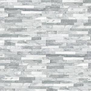 Alaska Gray Ledger Panel 6 in. x 24 in. Textured Marble Wall Tile (60 sq. ft./Pallet)