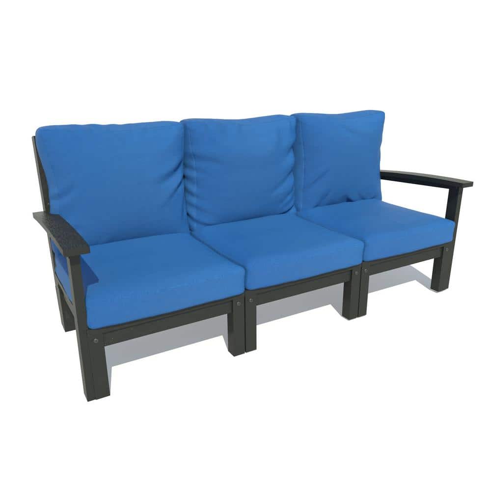 Highwood Bespoke Deep Seating 1Piece Plastic Outdoor Couch with