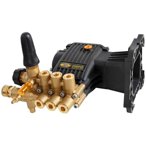SIMPSON 9.4GA13 4,000 PSI 3.3 GPM AAA Triplex Plunger Horizontal Pump with Brass Head and Powerboost Technology