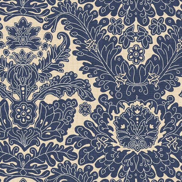 Hampton Bay Chelsea Damask Fabric By The Yard