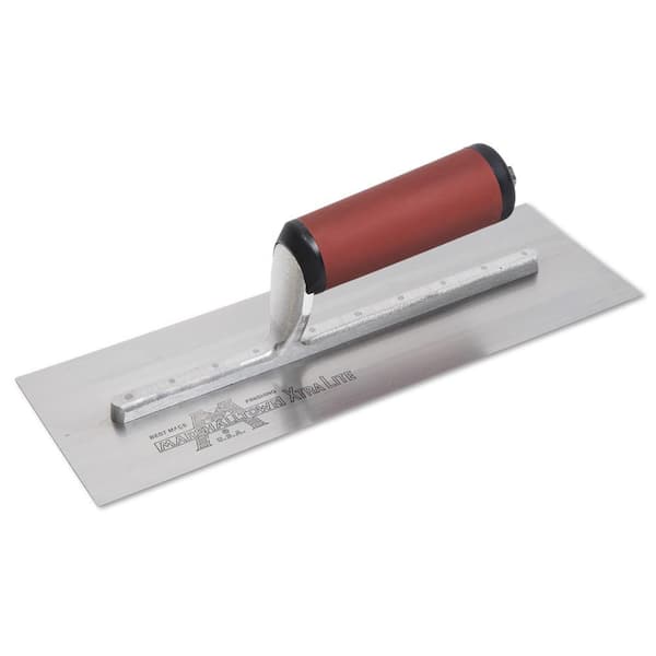 MARSHALLTOWN 12 in. x 4 in. Straight Durasoft Handle Finishing Trowel