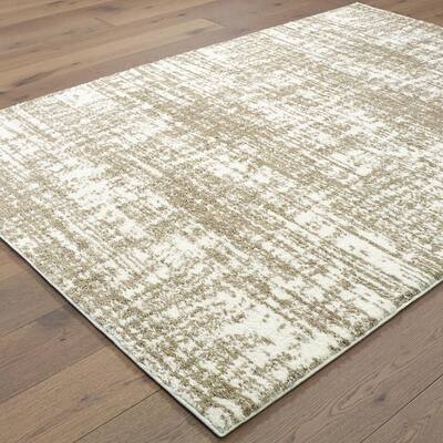 357814 Taupe Area Rug 5'3 x 7'3 ECARPETGALLERY Modern Abstract Carpet 357814 Taupe Area Rug 5'3 x 7'3 ECARPETGALLERY Modern Abstract Carpet