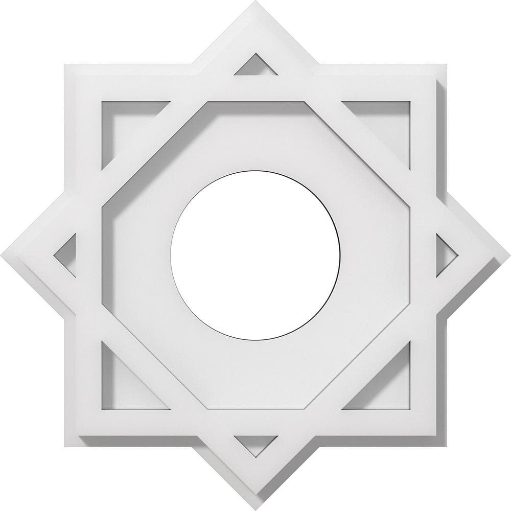 1 in. P X 6-1/2 in. C X 12 in. OD X 4 in. ID Axel Architectural Grade PVC Contemporary Ceiling Medallion price history on PriceWatchPro
