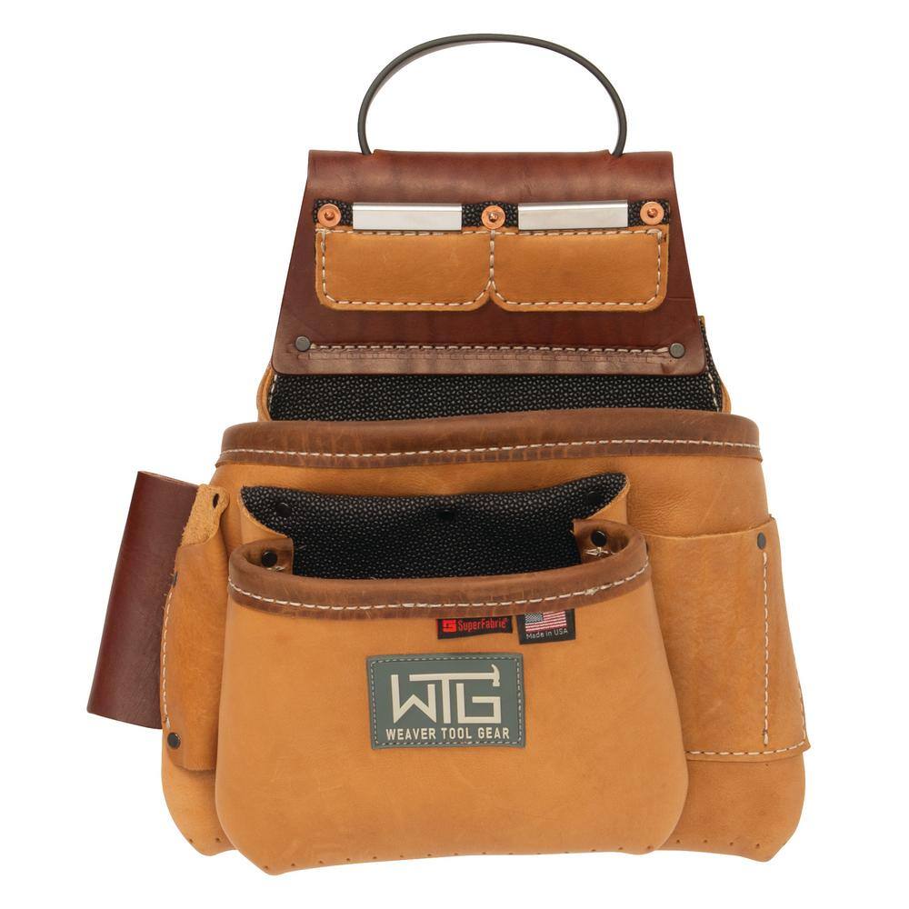 Weaver Tool Gear Leather Super Framer Right Pouch Brown 858009101