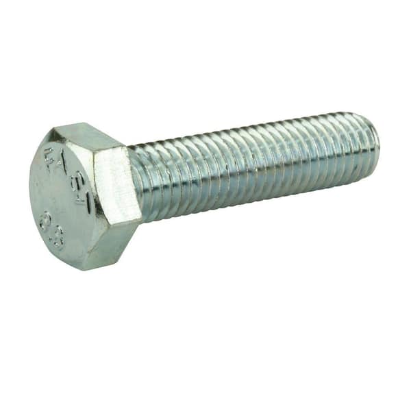 Everbilt 5/16 in.-18 x 1 in. Chrome Hex Bolt (2-Pack)