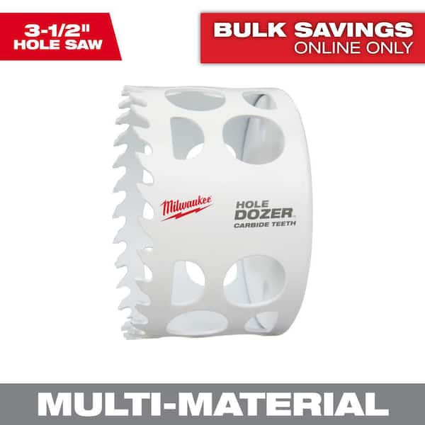 Milwaukee 3-1/2 in. Hole Dozer Carbide Hole Saw