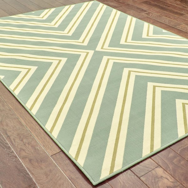 El Matador Spa 2 ft. x 8 ft. Indoor/Outdoor Patio Runner Rug