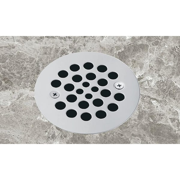 Dyiom 5.9 W x 5.9 D Gray Round Drain Cover for Shower Silicone