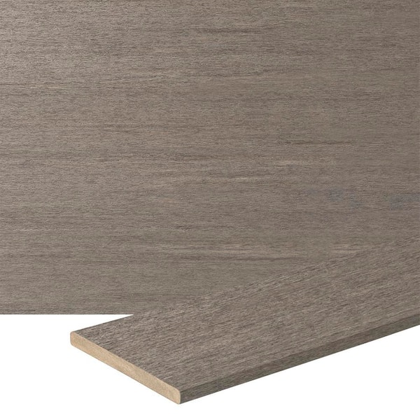 Advanced PVC Vintage 1/2-in x 8-in x 12-ft Square Coastline PVC Riser (Actual: 0.58-in x 7.25-in x 12-ft )