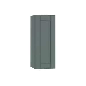 Washington 9 in. W x 12 in. D x 30 in. H Assembled Plywood Wall Kitchen Cabinet in Verdant Green with Soft Close Door