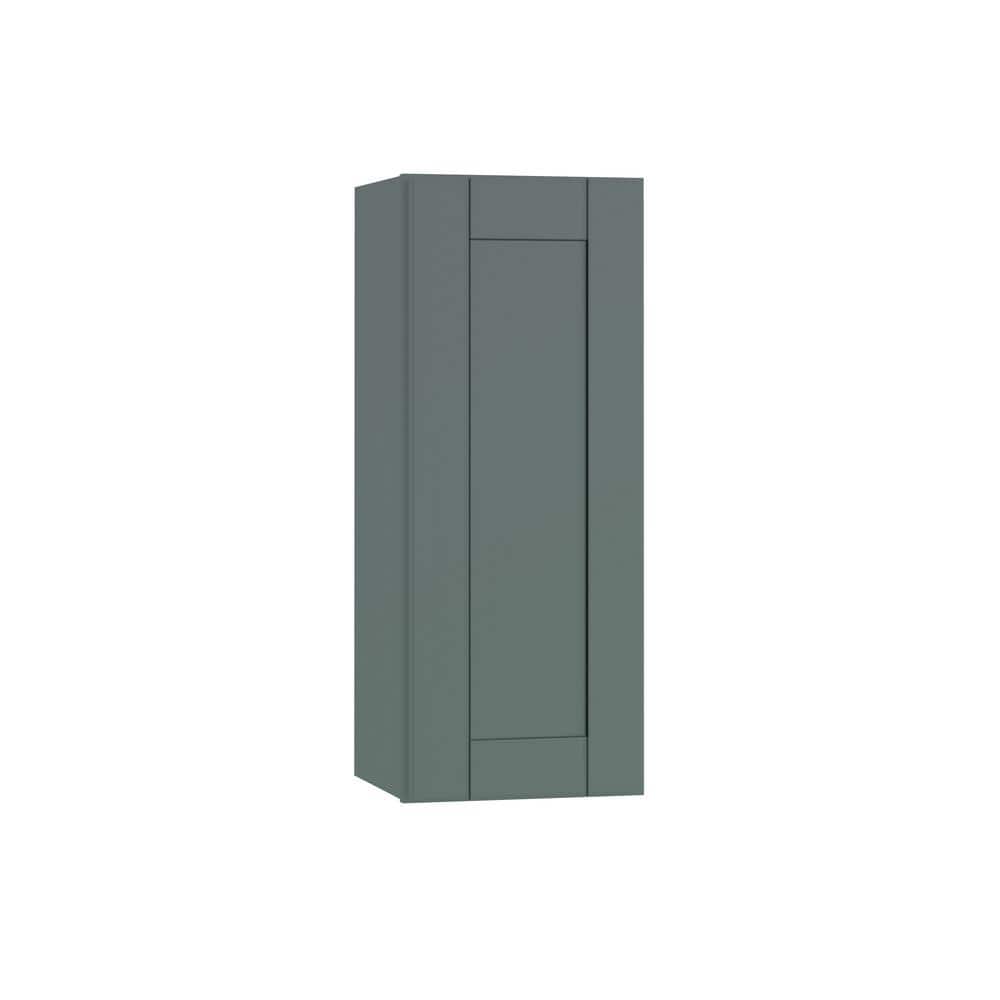 Washington 12 in. W x 12 in. D x 42 in. H Assembled Plywood Wall Kitchen Cabinet in Verdant Green with Soft Close Door price history on PriceWatchPro