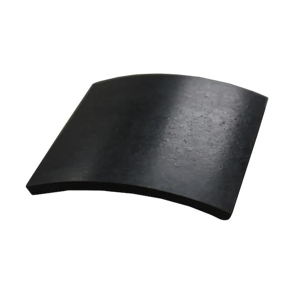 Neoprene Commercial Grade, Black, 50A, 0.031 in. x 2 in. x 2 in. (10 Pack)