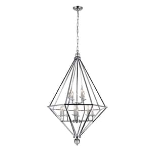 Calista 12 Light Chandelier With Chrome Finish