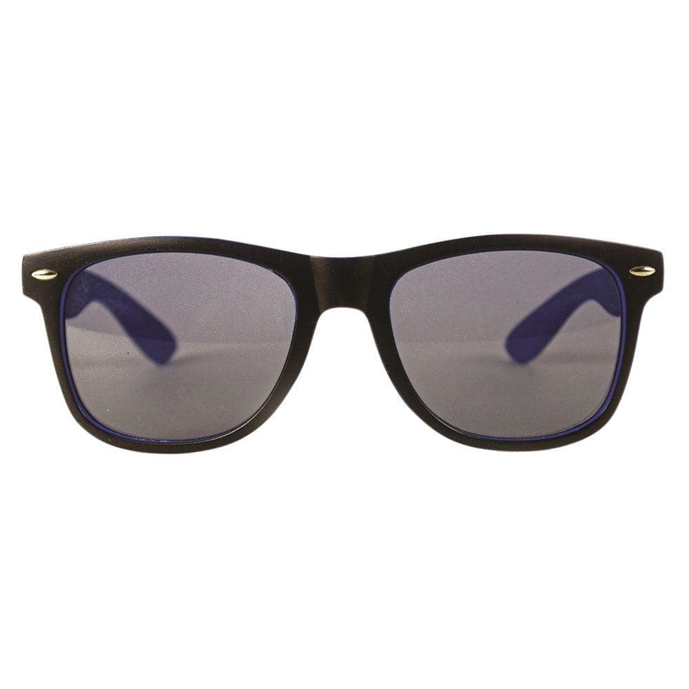 Shadedeye Black and Blue Retro Sunglasses 85905-16 - The Home Depot