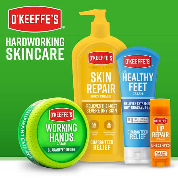 O'Keeffe's Working Hands No Scent Hand Soap 12 oz  Moisturizing hand soap,  Liquid hand soap, Working hands