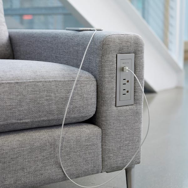 Legrand 2-Outlet 2-USB Ports Indoor White Power Strip in the Power