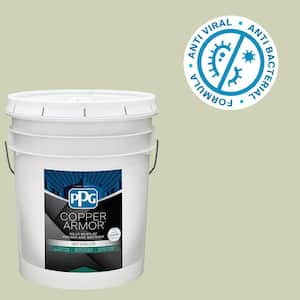 5 gal. PPG1122-3 Pickling Spice Semi-Gloss Antiviral and Antibacterial Interior Paint with Primer