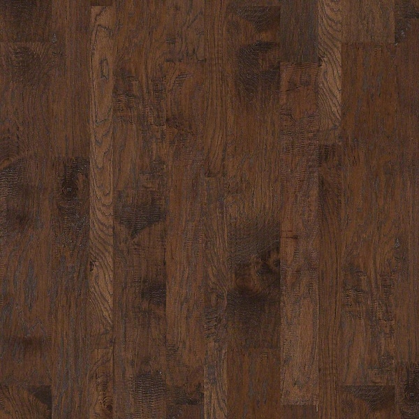Shaw Take Home Sample - Drury Lane Chocolate Engineered Hardwood Flooring - 7 in. x 10 in.