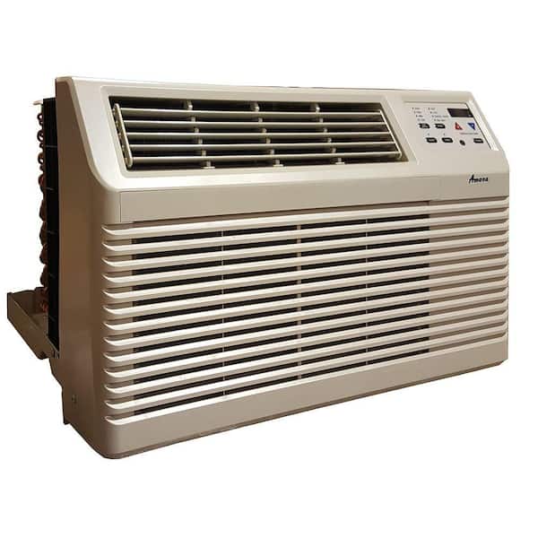 Amana 12 000 Btu 230 Volt 208 Through The Wall Air Conditioner With 3 5 Kw Electric Heat And Remote Pbe123g35cc - Amana Wall Air Conditioner And Heater