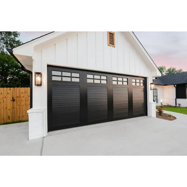 Canyon Ridge® Louver, Insulated Garage Doors