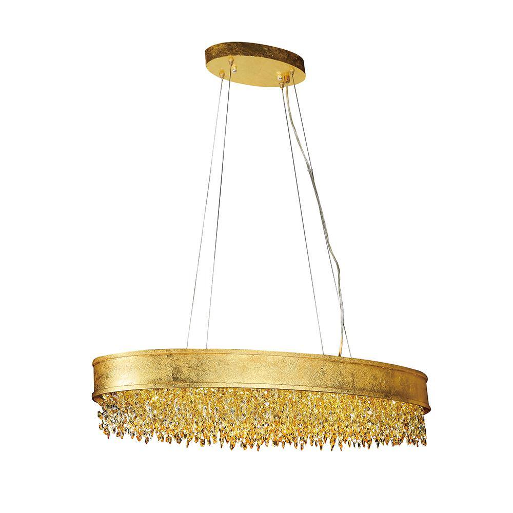 Drusilla 61-Light Gold Chandelier