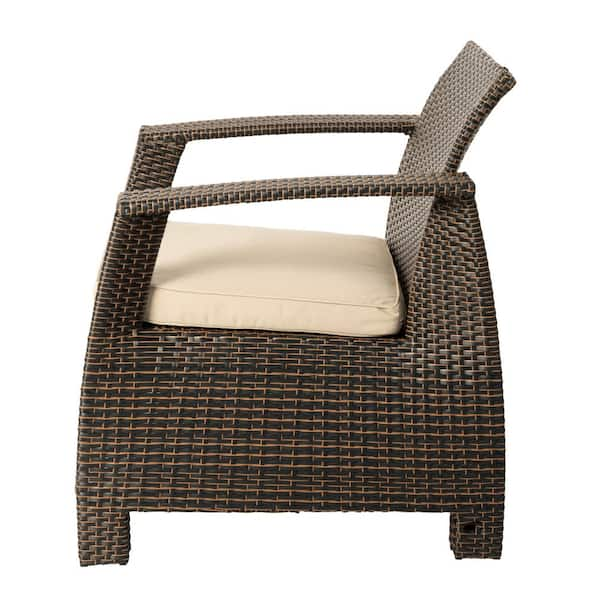 Patio sense deluxe coconino wicker chair hot sale