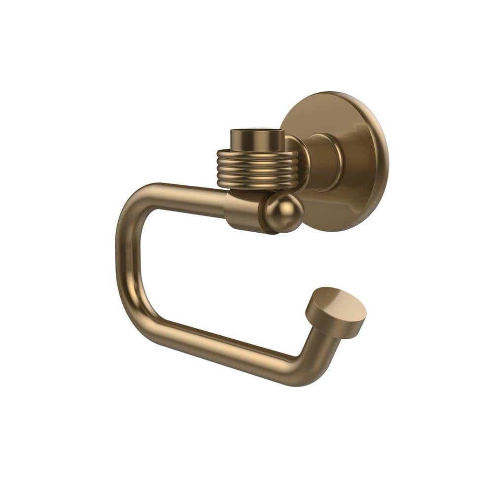 Allied Brass Continental Collection Euro Style Single Post Toilet Paper   Brushed Bronze Allied Brass Toilet Paper Holders 2024eg Bbr 64 1000 