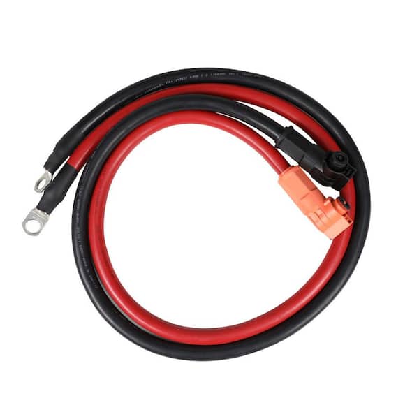 5Ft 4/0AWG AURA Battery to Hybrid Inverter Cable
